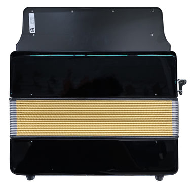 Acordeon Hohner Corona Ii A56411 31 Botones 12 Bajos Fa/sib/Mib Negro